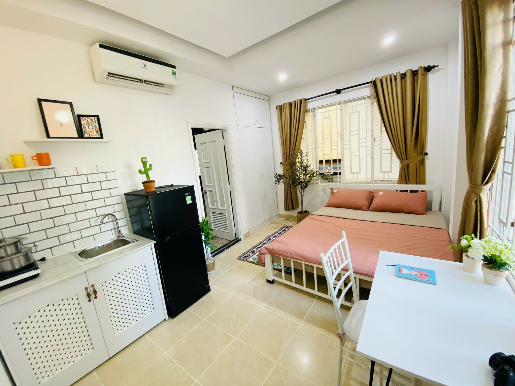 Căn hộ mini có nội thất 25m² - Quận 1, TP.HCM