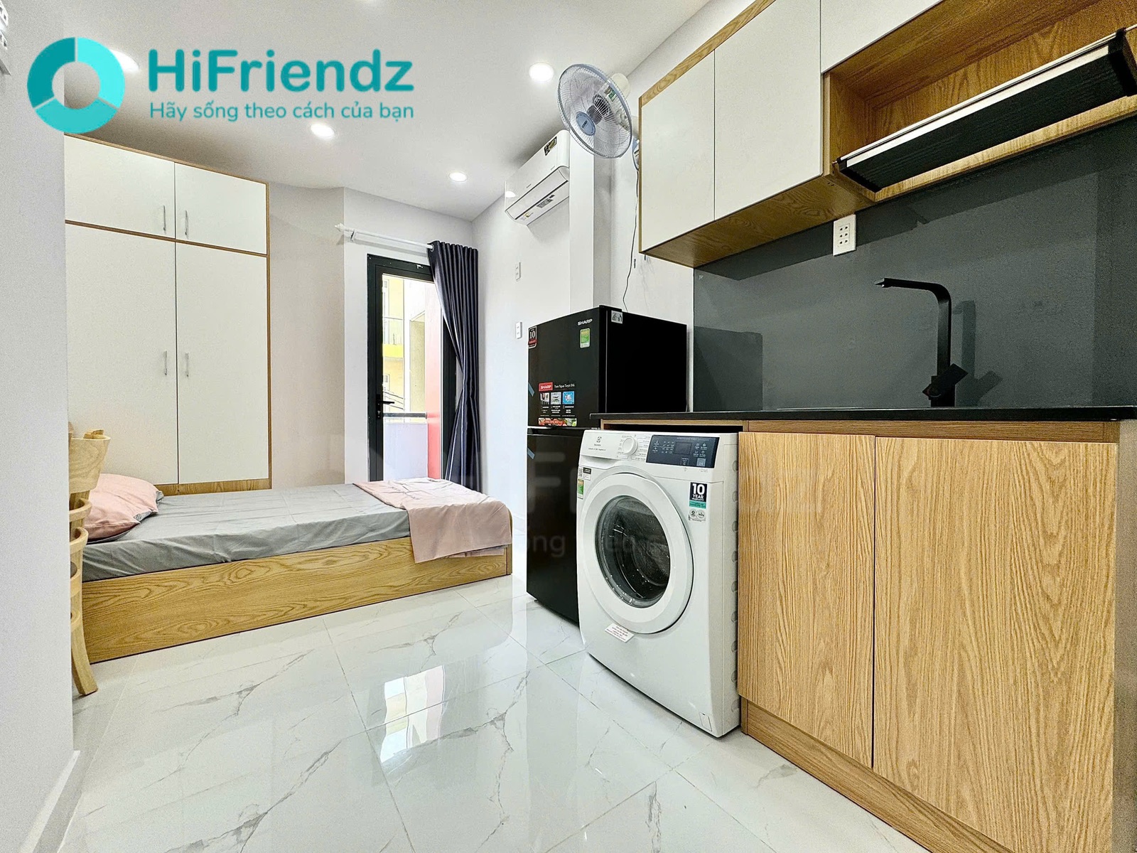 Phòng trọ có nội thất 30m² - Bình Thạnh, TP.HCM