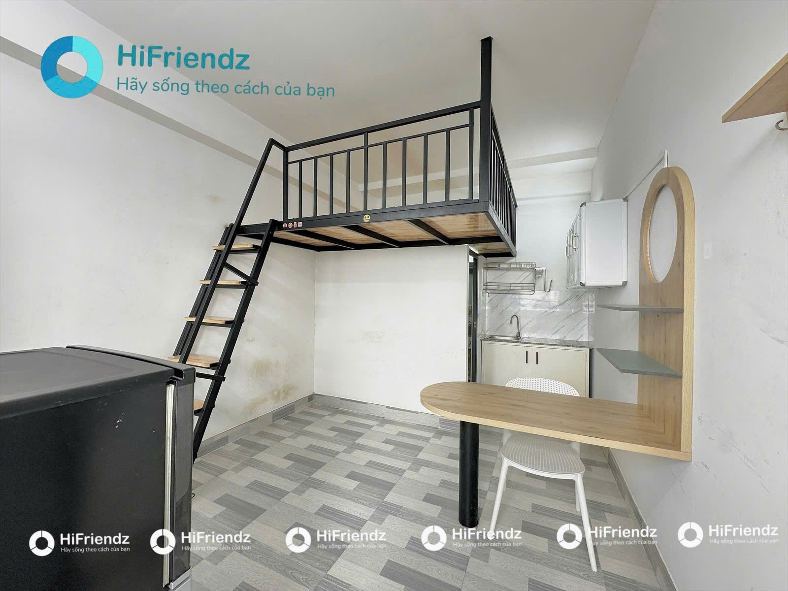Phòng trọ có nội thất 25m² - Quận 12, TP.HCM