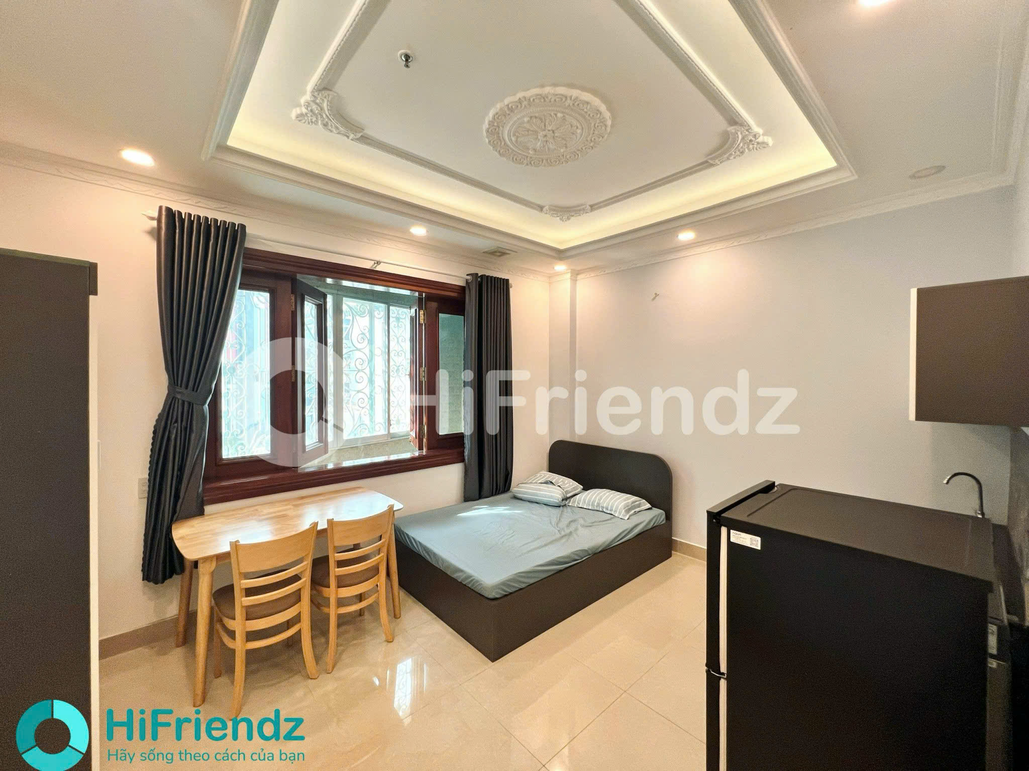Căn hộ mini có nội thất 25m² - Quận 1, TP.HCM
