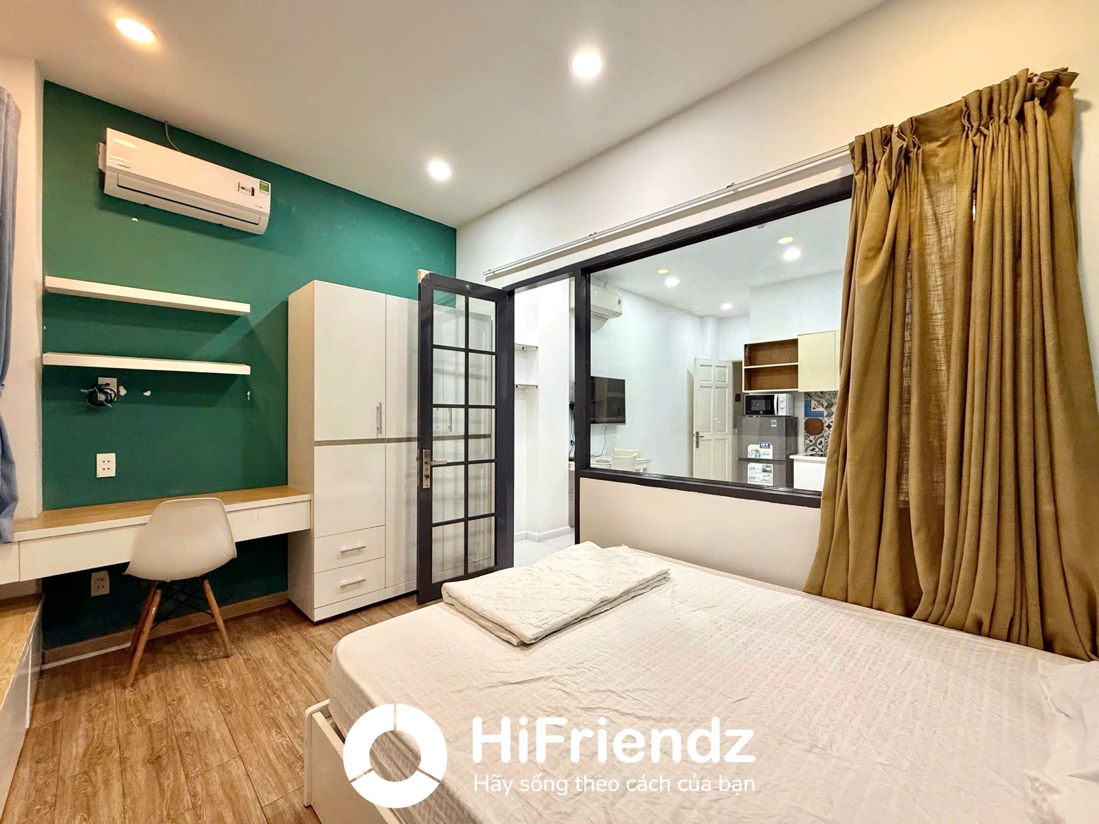 Phòng trọ có nội thất 35m² - Quận 8, TP.HCM
