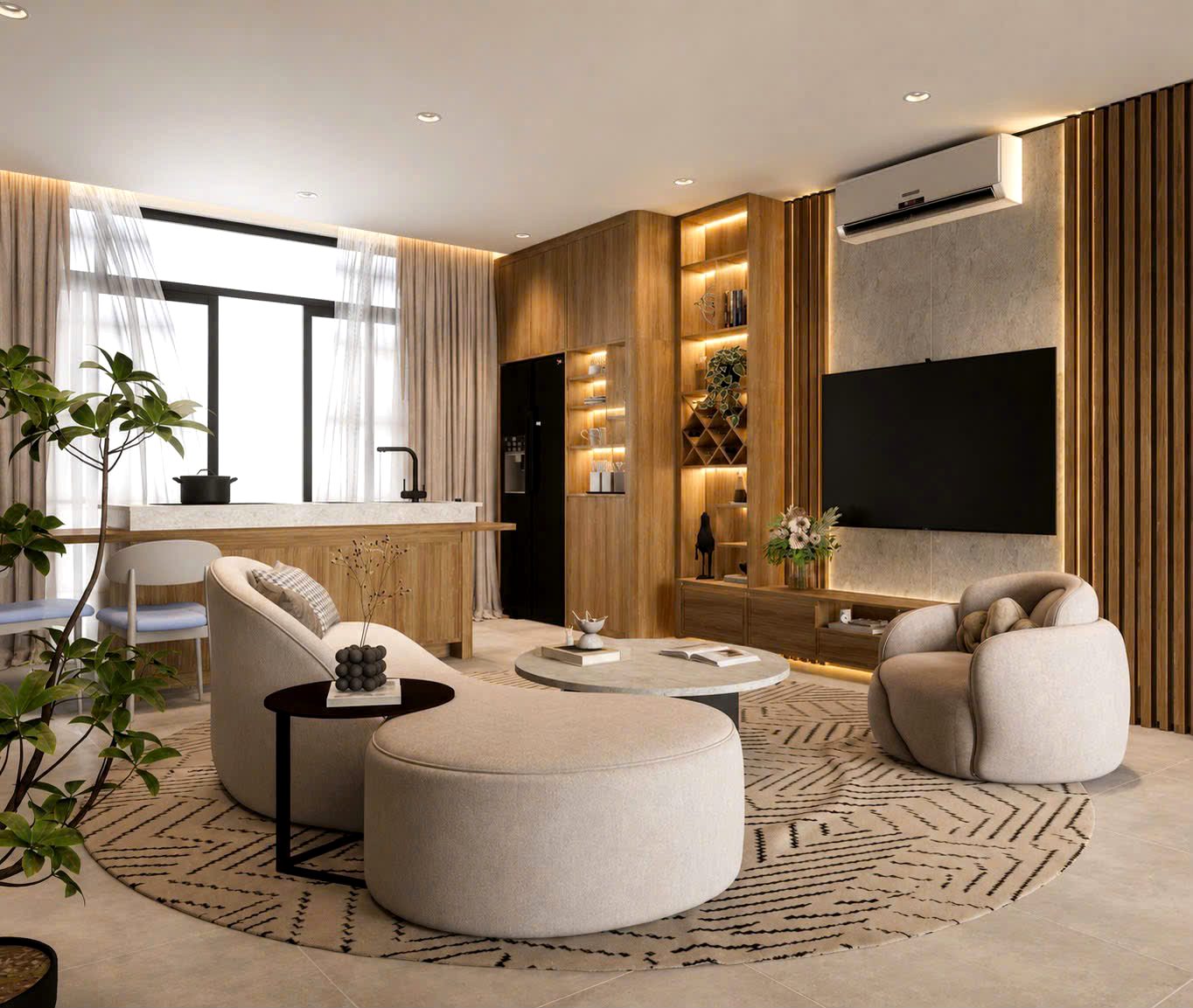 Phòng trọ có nội thất 50m² - Tân Bình, TP.HCM