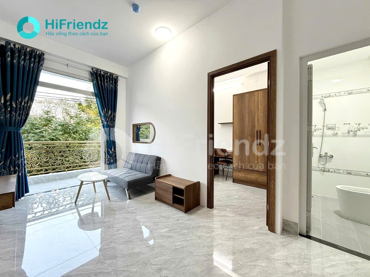 Phòng trọ có nội thất 25m² - Bình Thạnh, TP.HCM