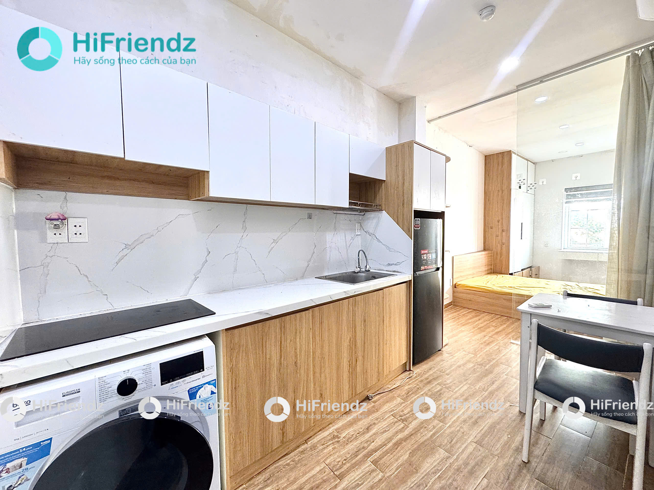 Phòng trọ có nội thất 35m² - Bình Thạnh, TP.HCM