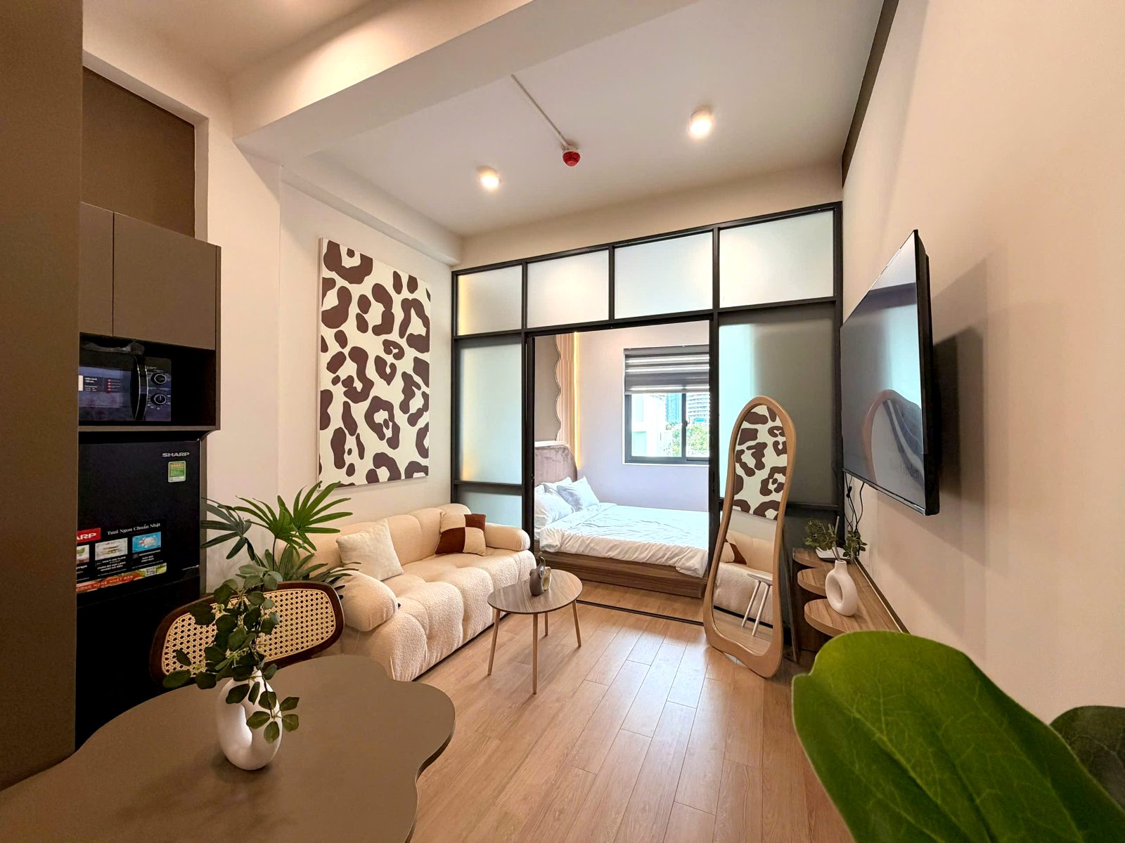 Phòng trọ có nội thất 35m² - Bình Thạnh, TP.HCM