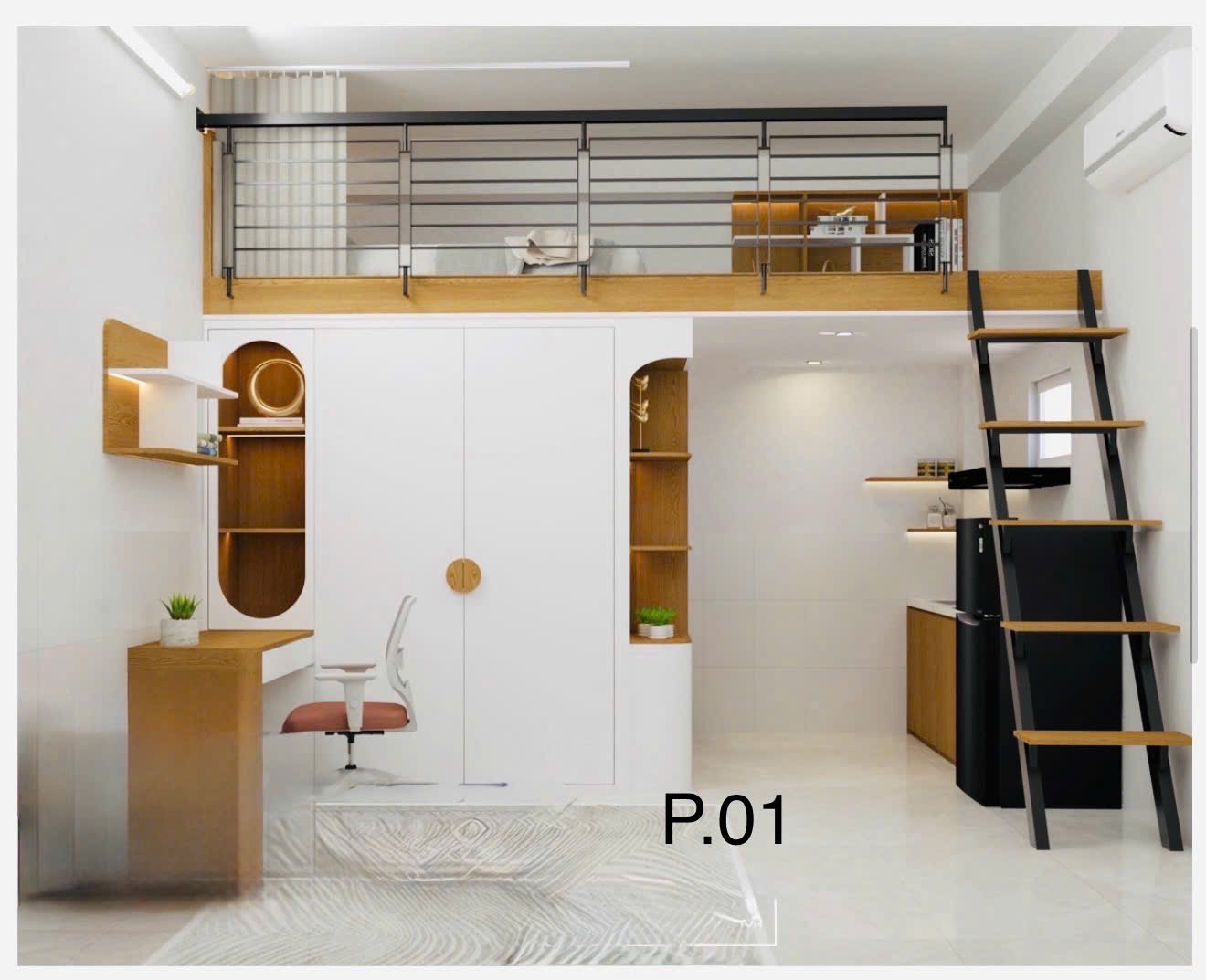 Phòng trọ có nội thất 20m² - Gò Vấp, TP.HCM