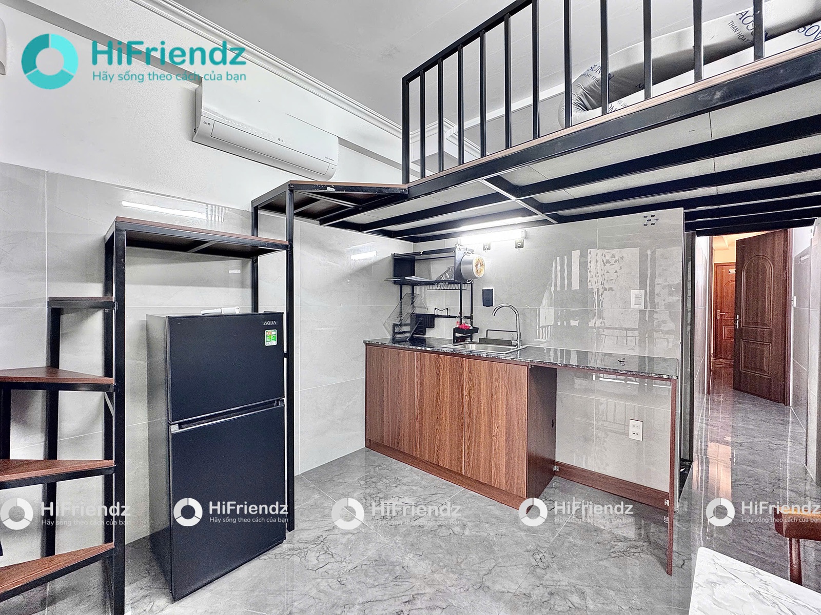 Phòng trọ có nội thất 38m² - Bình Thạnh, TP.HCM
