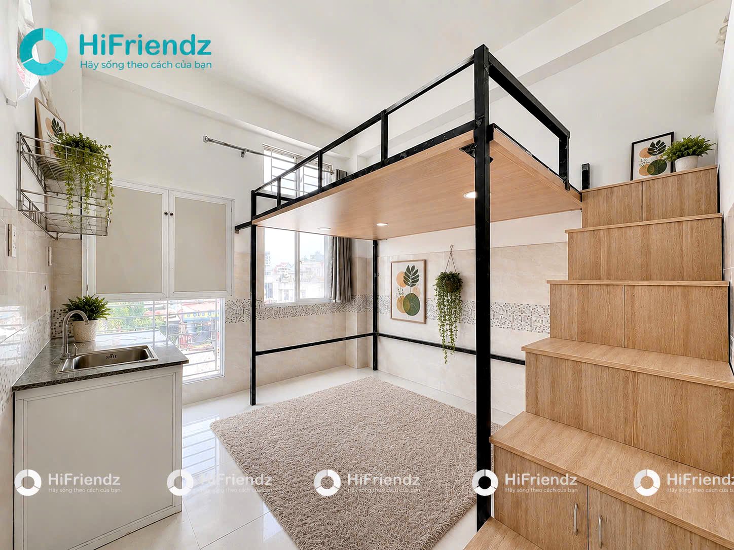Phòng trọ có nội thất 22m² - Bình Thạnh, TP.HCM