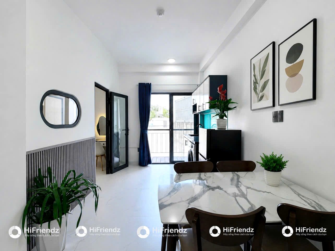 Phòng trọ có nội thất 35m² - Bình Thạnh, TP.HCM