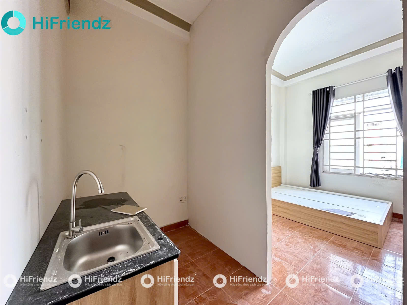 Phòng trọ có nội thất 25m² - Gò Vấp, TP.HCM