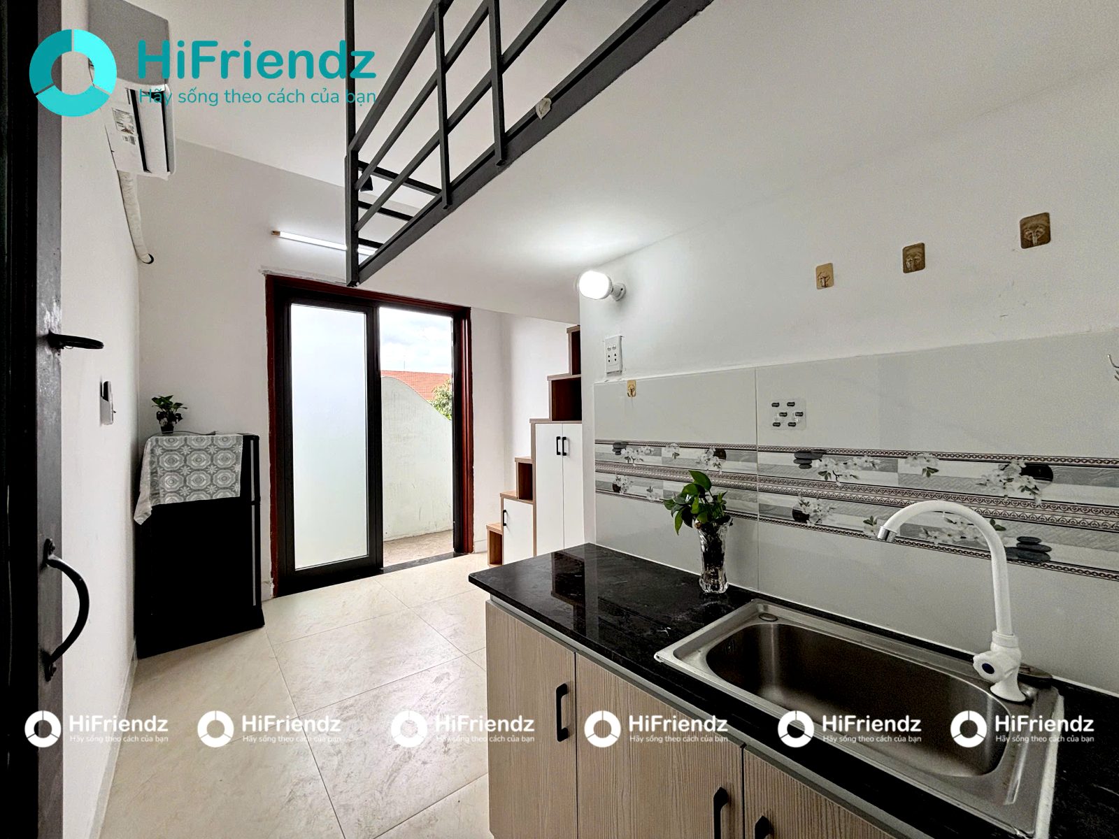 Phòng trọ có nội thất 23m² - Hóc Môn, TP.HCM