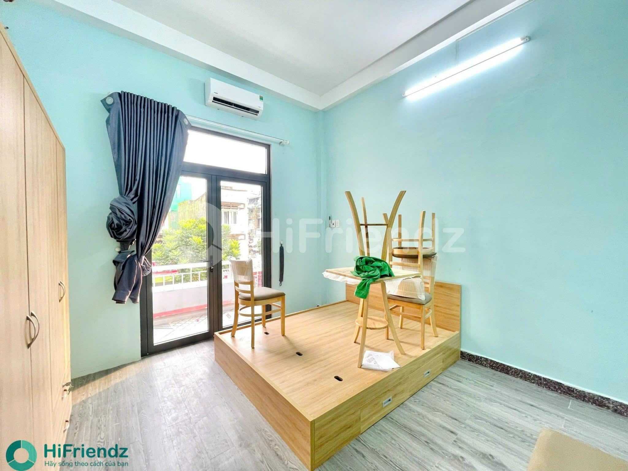 Phòng trọ có nội thất 35m² - Quận 1, TP.HCM