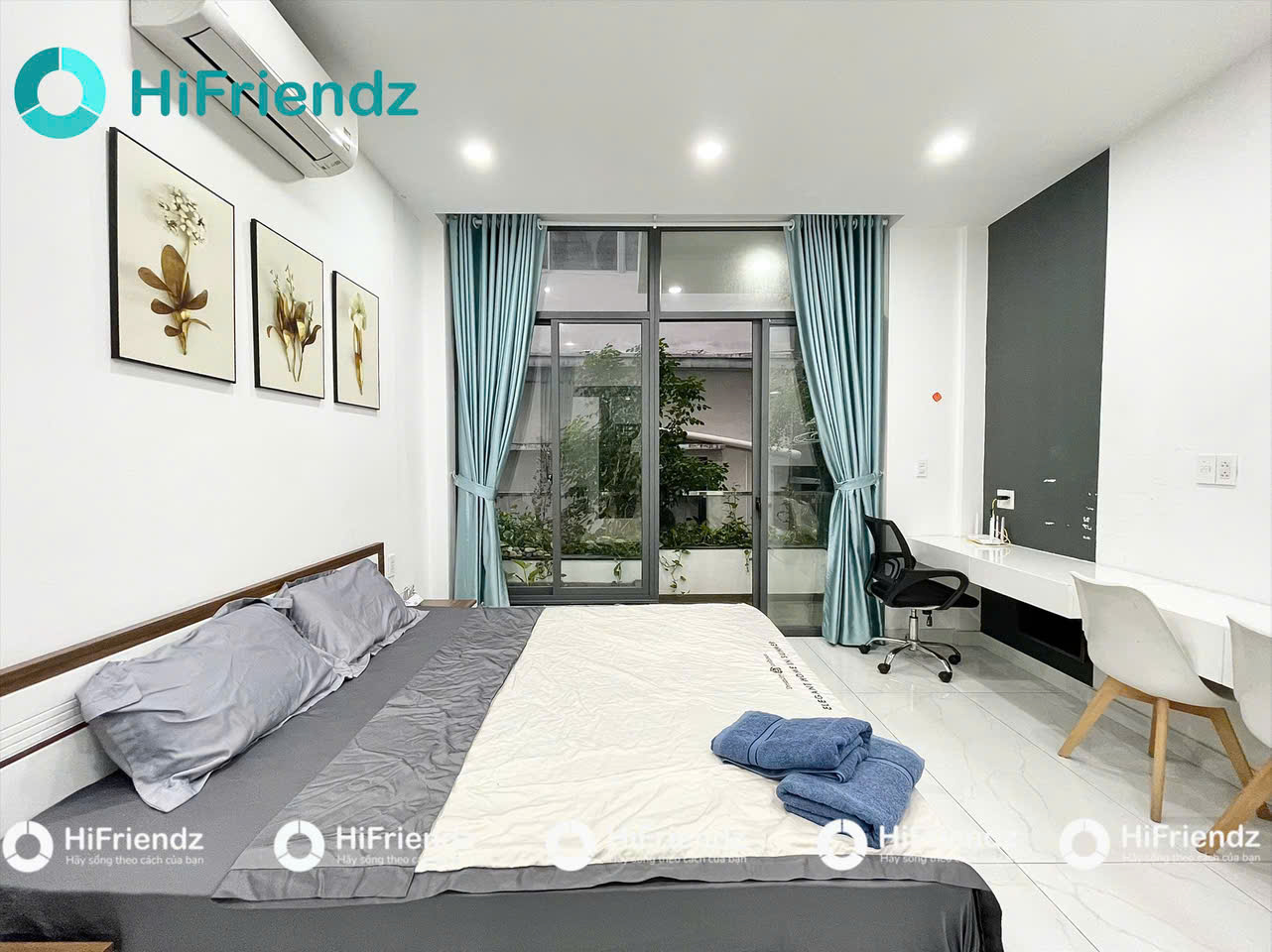 Phòng trọ có nội thất 50m² - Quận 3, TP.HCM