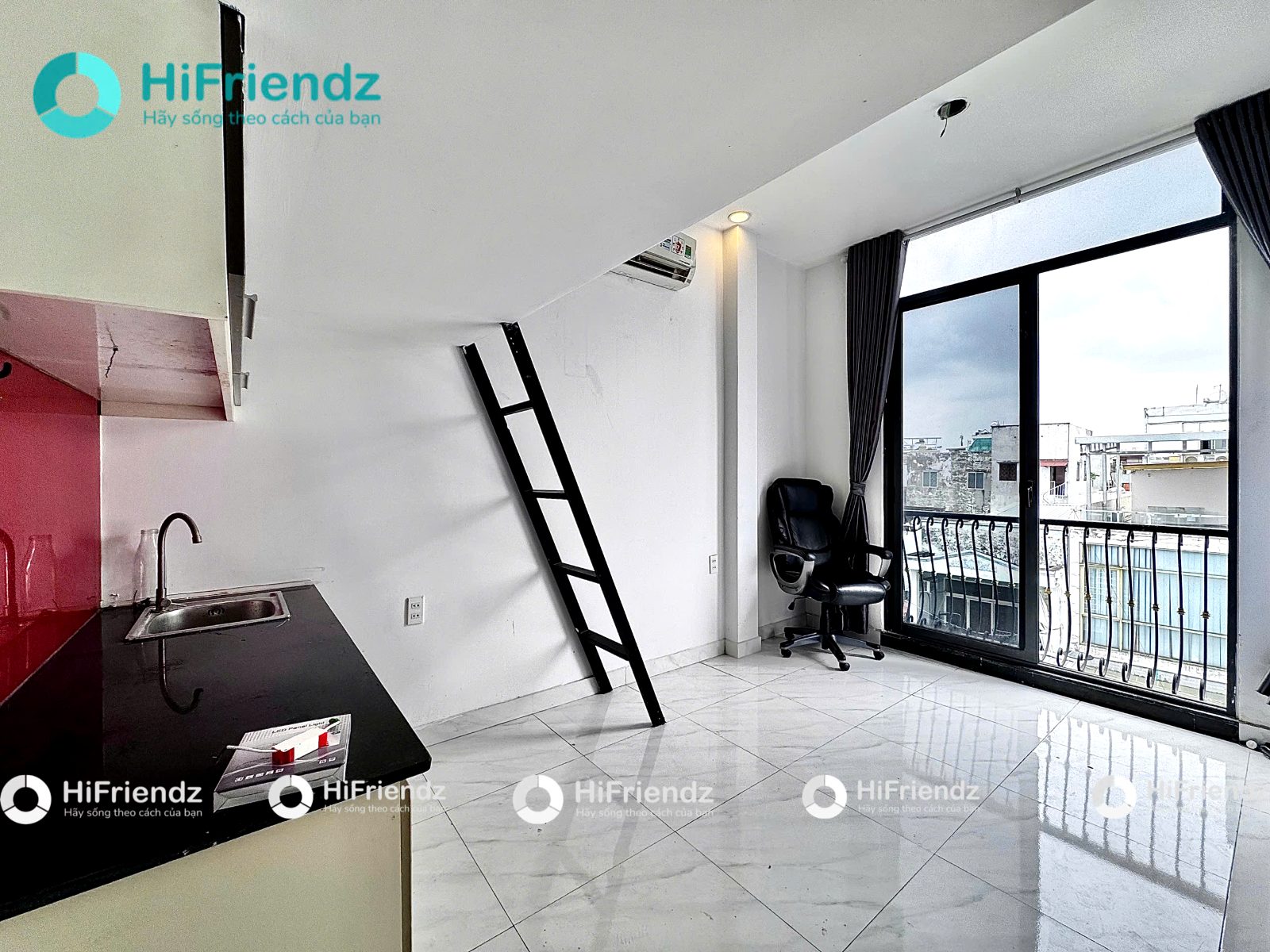 Phòng trọ có nội thất 25m² - Bình Thạnh, TP.HCM