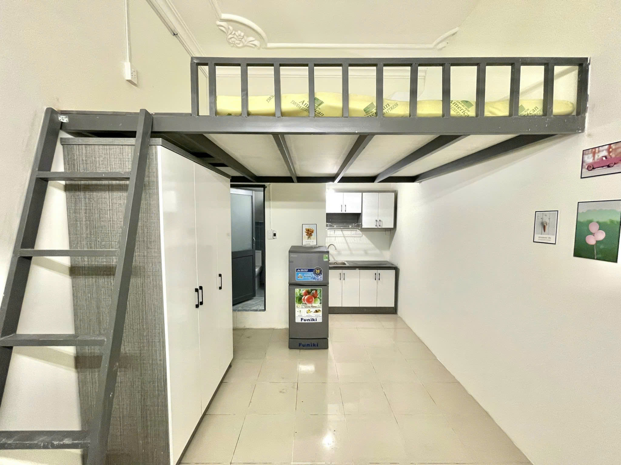 Phòng trọ có nội thất 20m² - Bình Thạnh, TP.HCM