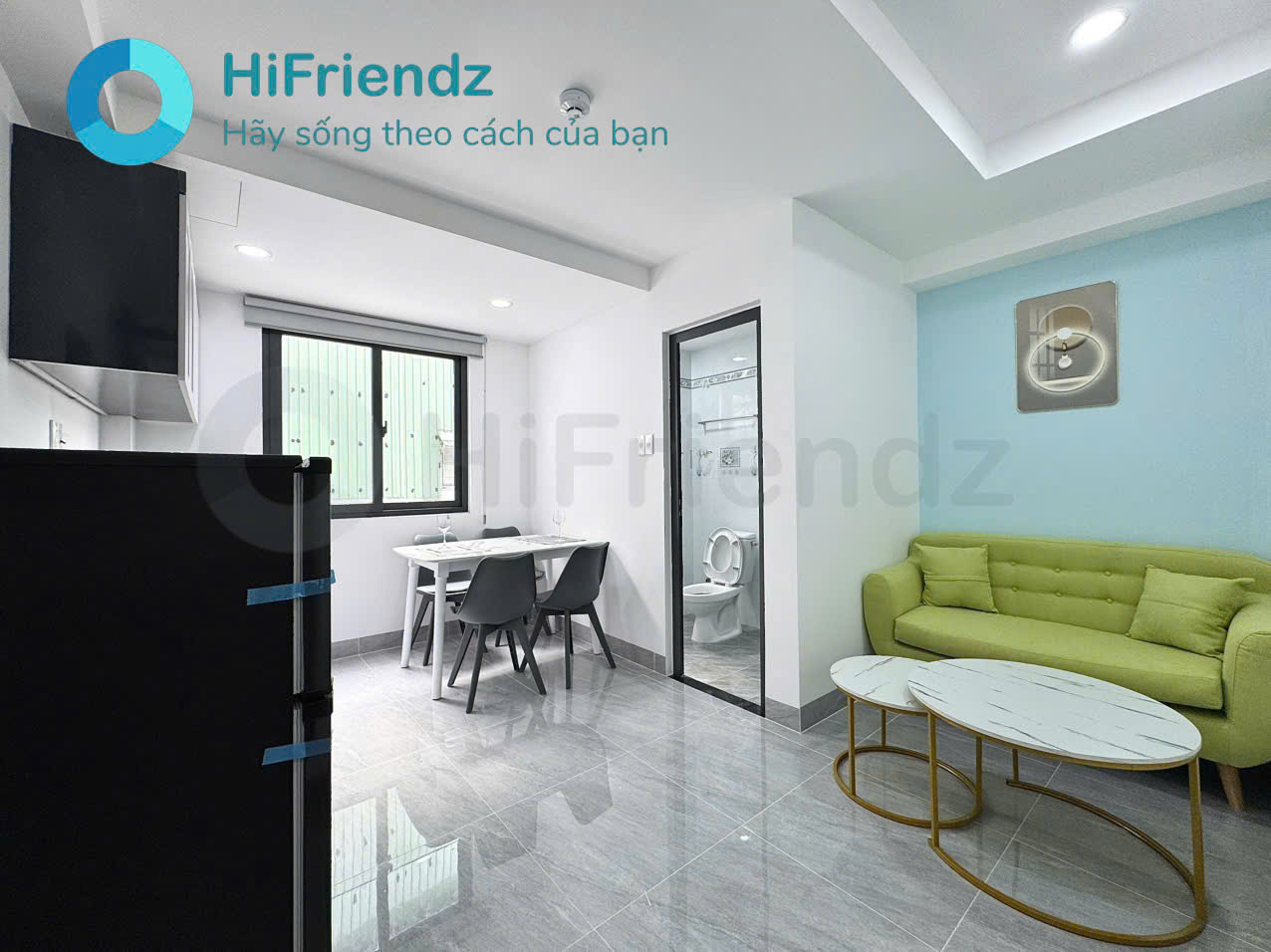 Phòng trọ có nội thất 35m² - Bình Thạnh, TP.HCM