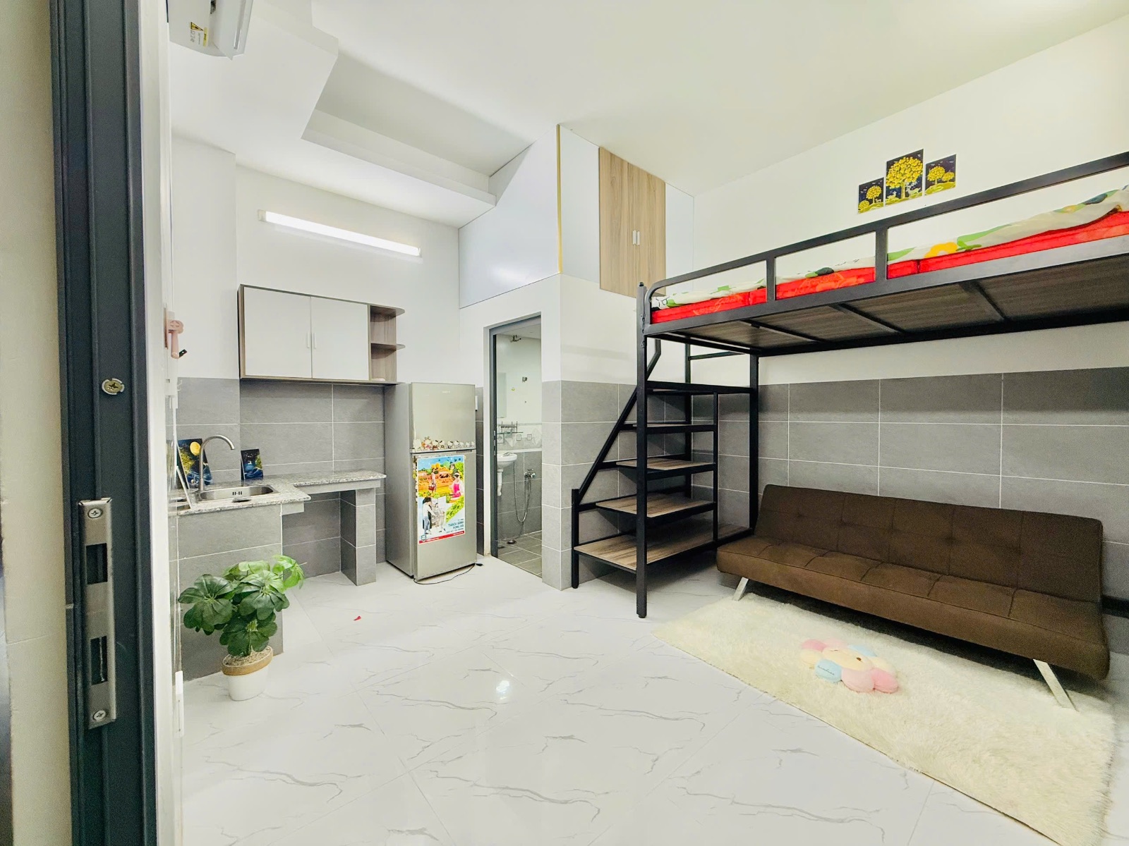 Phòng trọ có nội thất 25m² - Tân Bình, TP.HCM