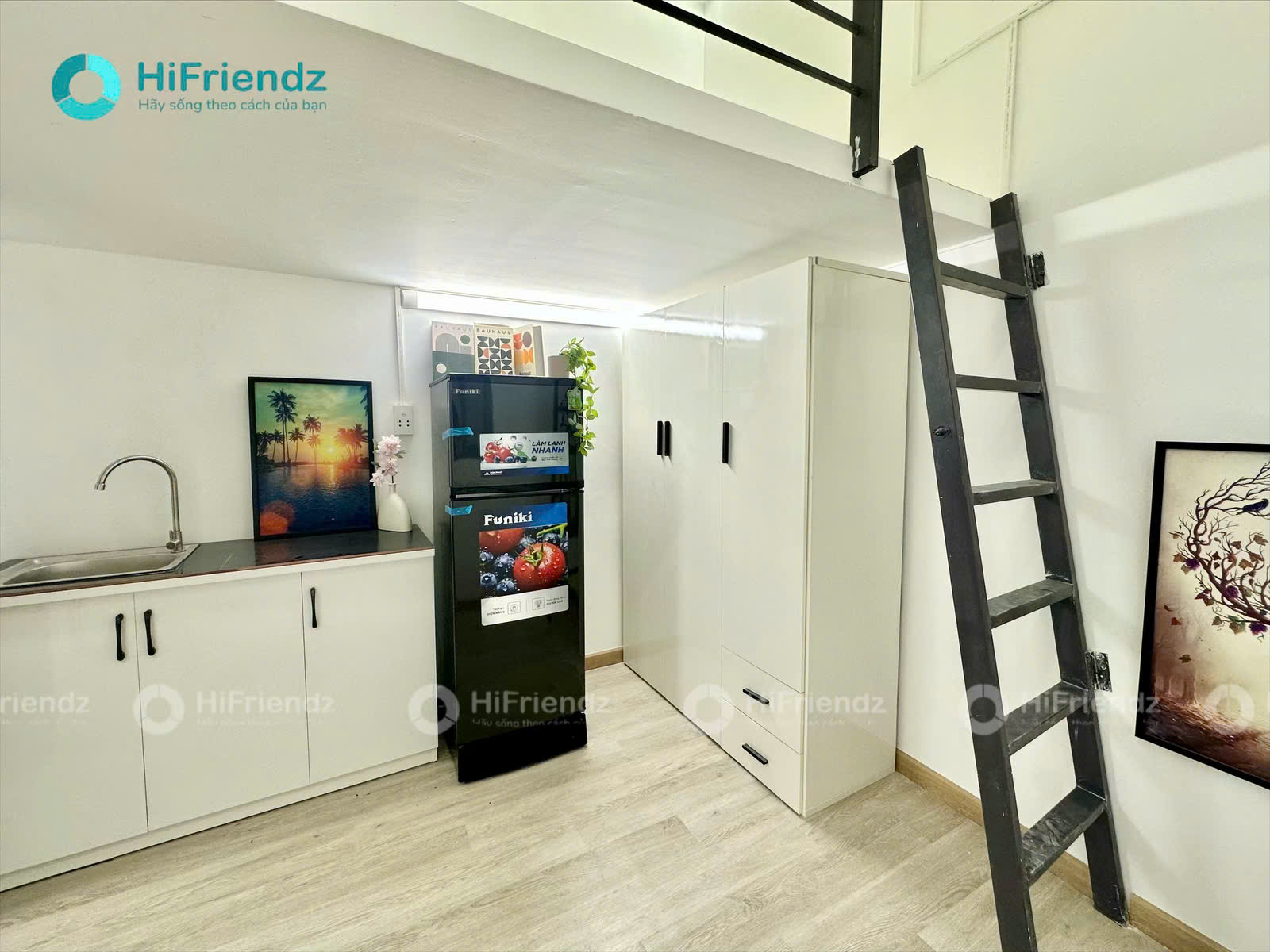 Phòng trọ có nội thất 22m² - Quận 4, TP.HCM