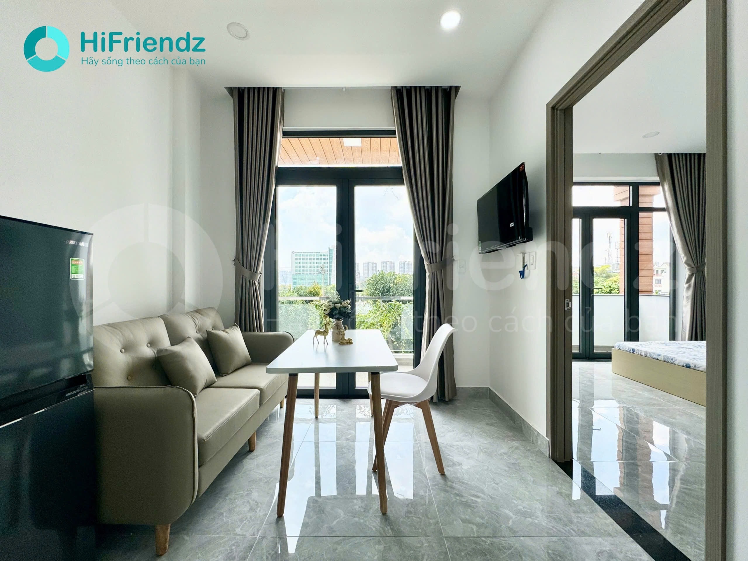 Phòng trọ có nội thất 50m² - Quận 2, TP.HCM