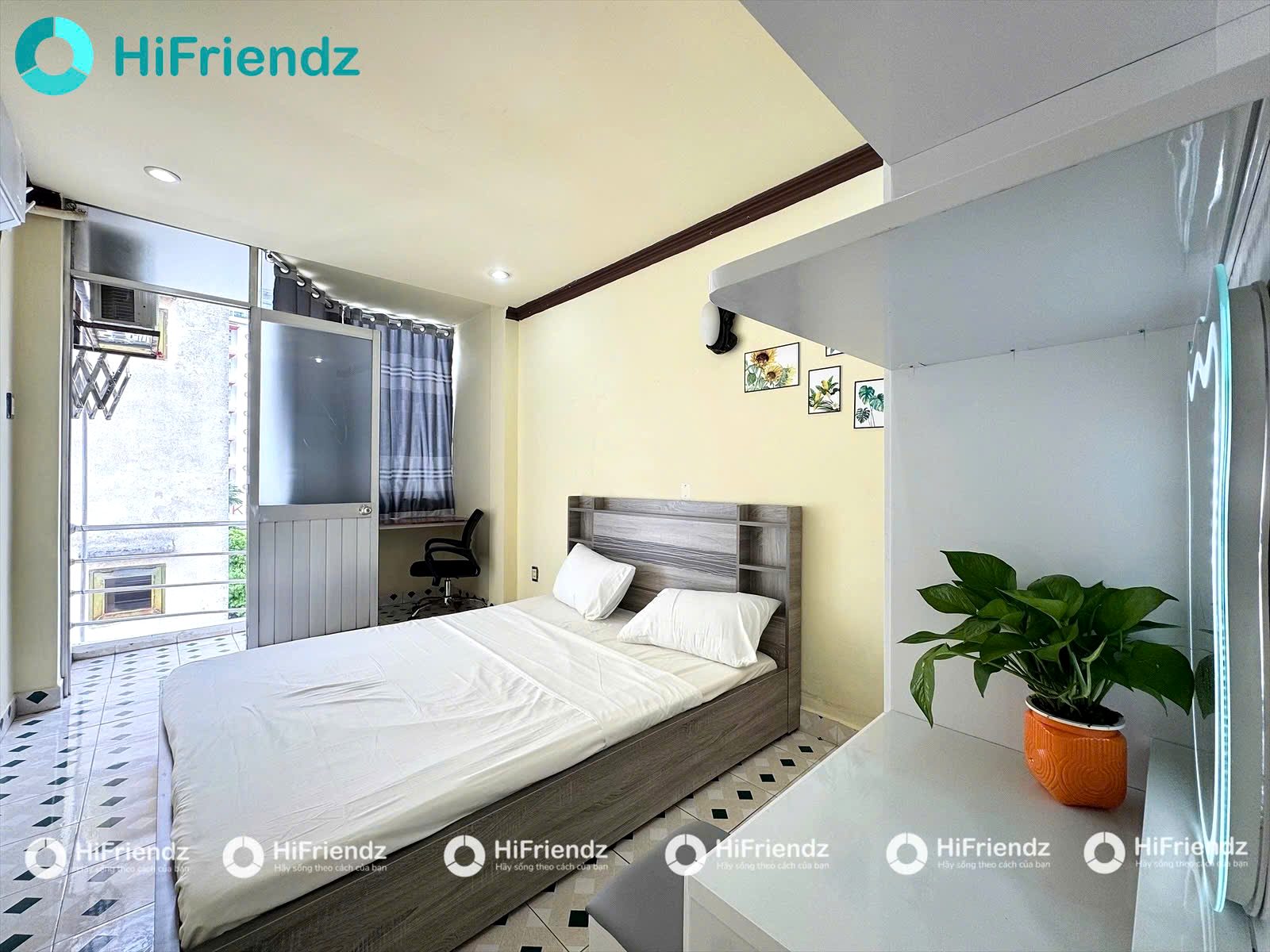 Phòng trọ có nội thất 38m² - Quận 3, TP.HCM