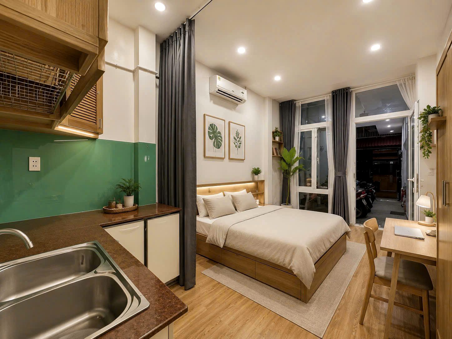 Phòng trọ có nội thất 25m² - Tân Bình, TP.HCM