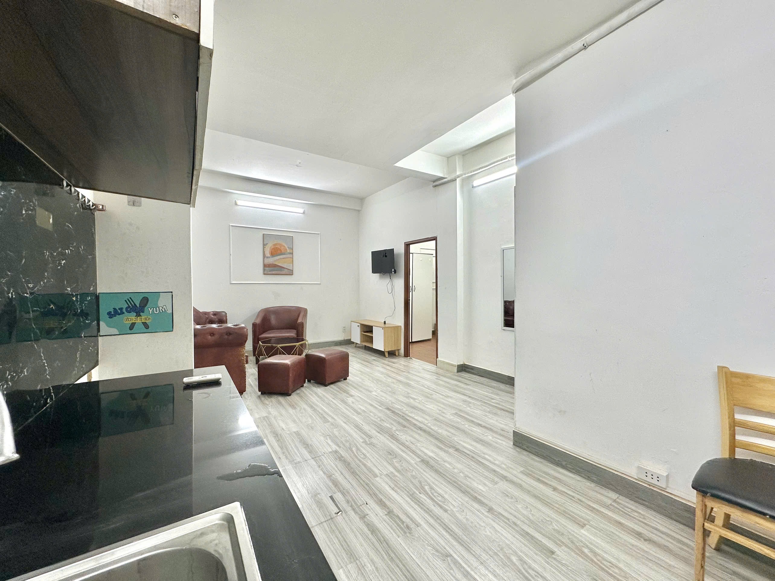 Phòng trọ có nội thất 40m² - Quận 1, TP.HCM