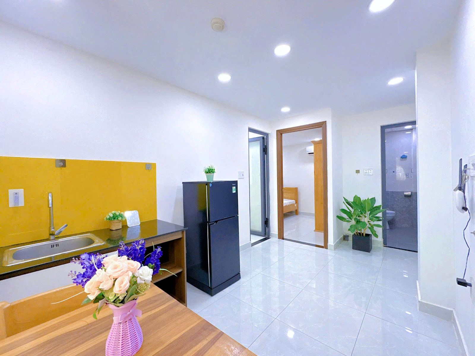 Phòng trọ có nội thất 45m² - Bình Thạnh, TP.HCM