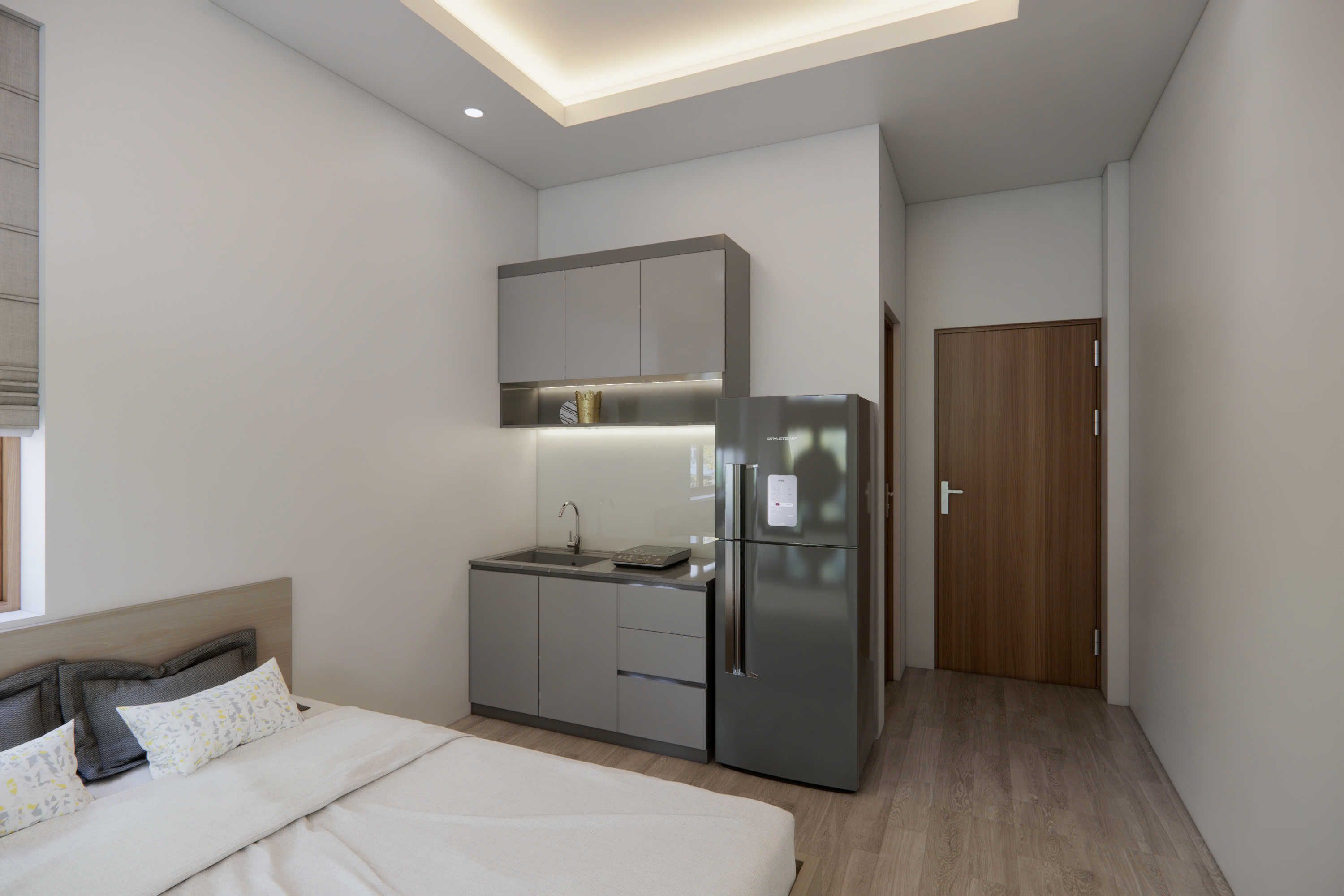 Căn hộ mini có nội thất 20m² - Bình Chánh, TP.HCM