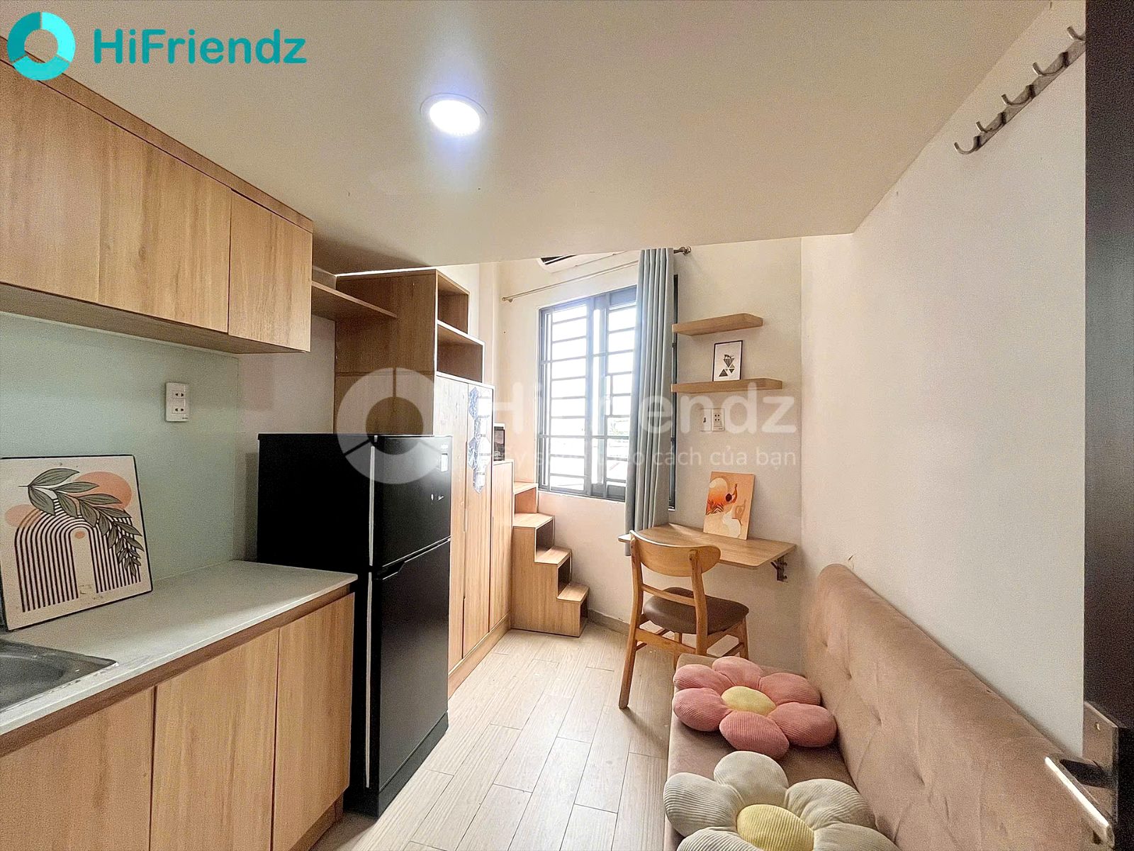 Phòng trọ có nội thất 22m² - Quận 4, TP.HCM