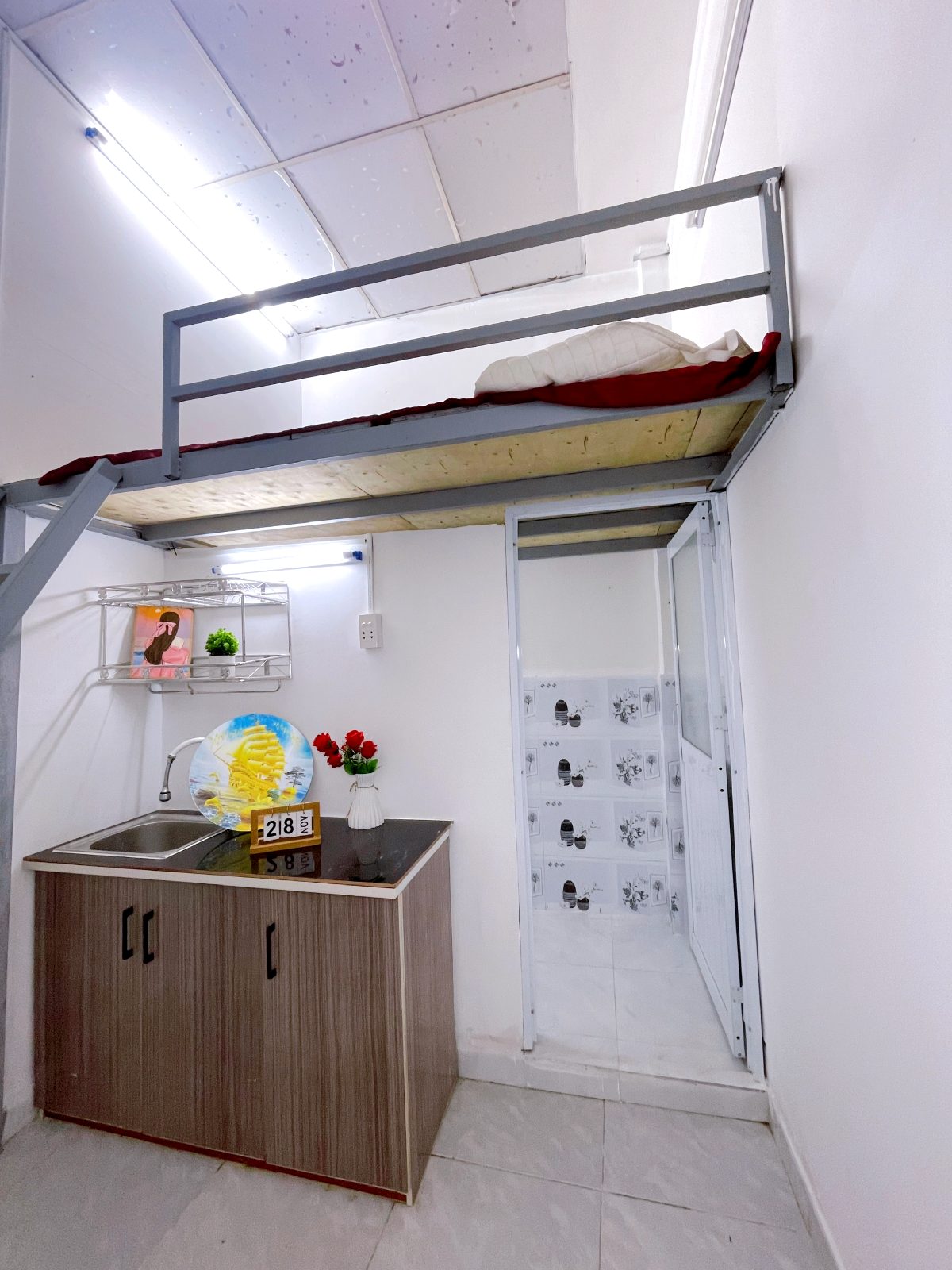 Phòng trọ có nội thất 16m² - Bình Tân, TP.HCM