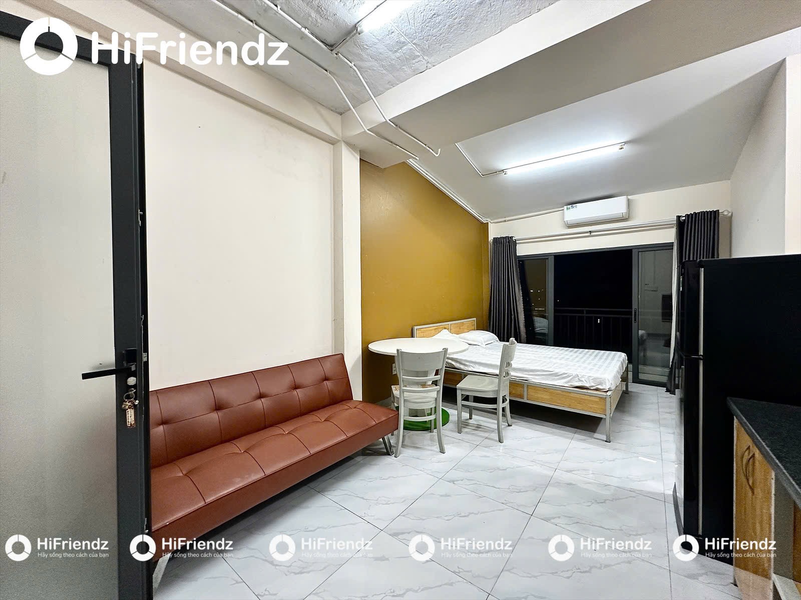Phòng trọ có nội thất 35m² - Gò Vấp, TP.HCM