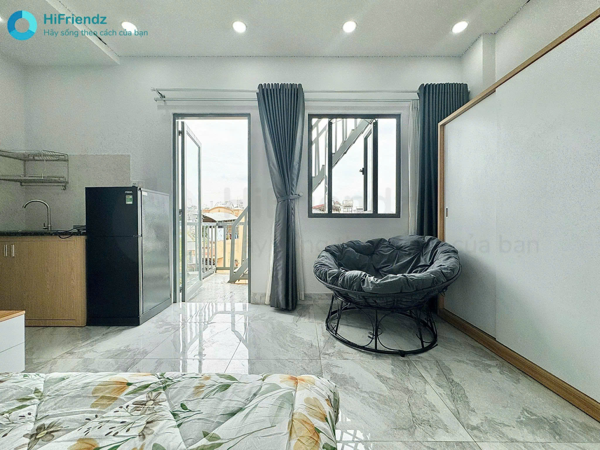 Căn hộ mini có nội thất 20m² - Bình Thạnh, TP.HCM