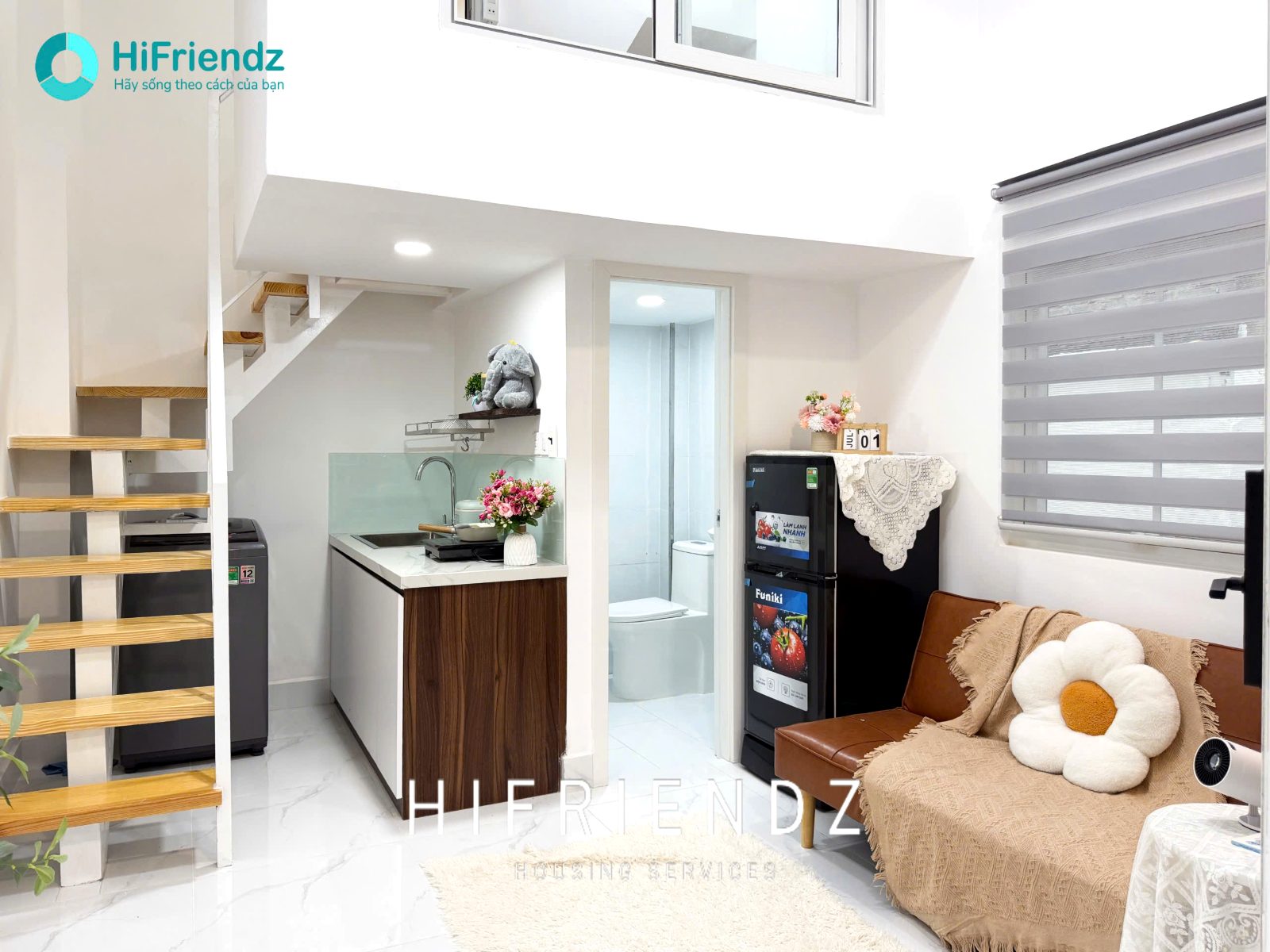 Phòng trọ có nội thất 28m² - Quận 7, TP.HCM
