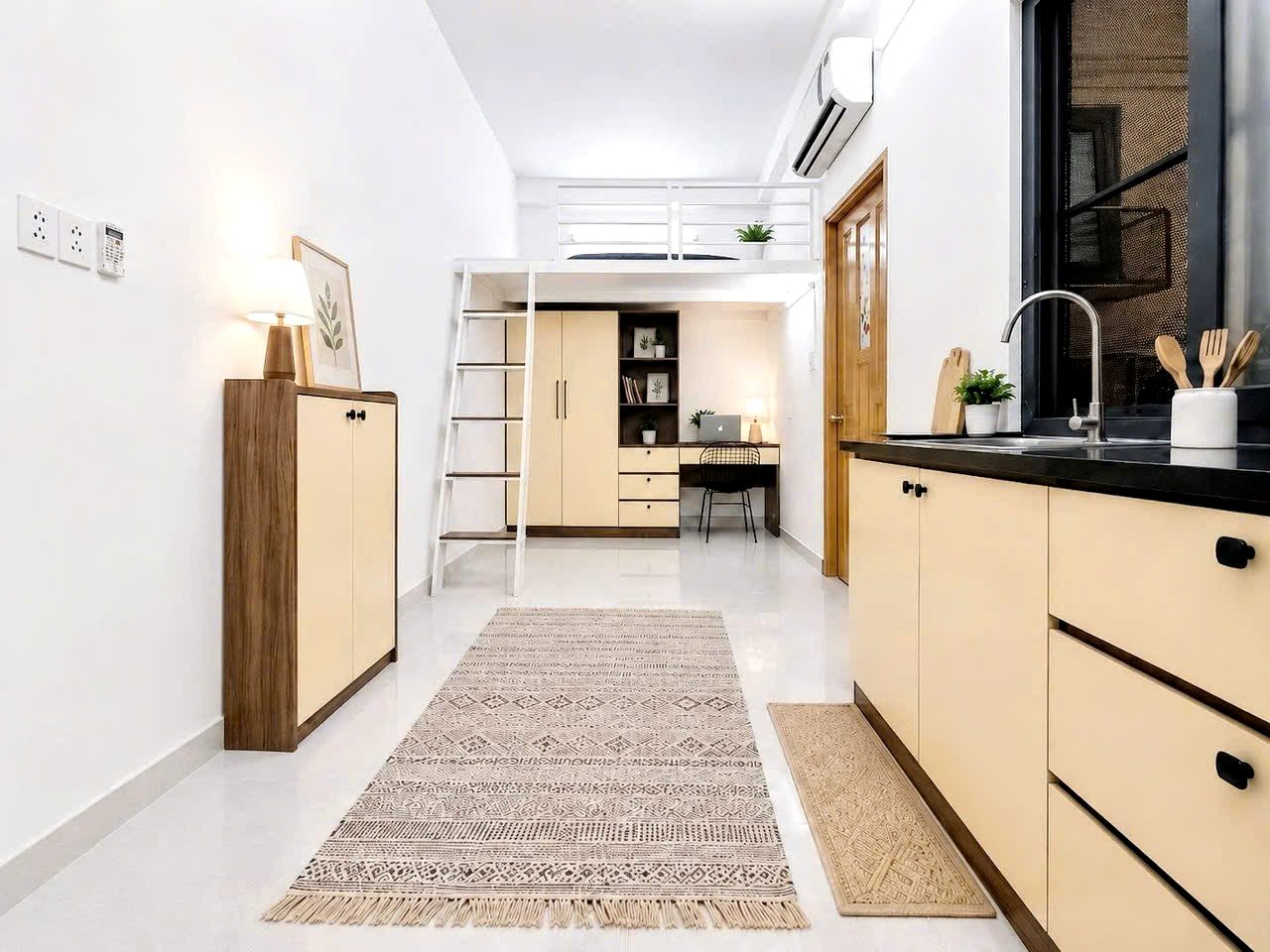 Phòng trọ có nội thất 20m² - Bình Thạnh, TP.HCM