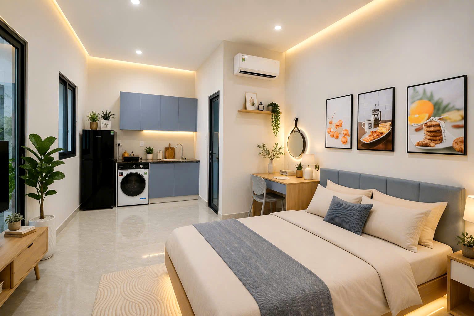 Căn hộ mini có nội thất 35m² - Bình Thạnh, TP.HCM