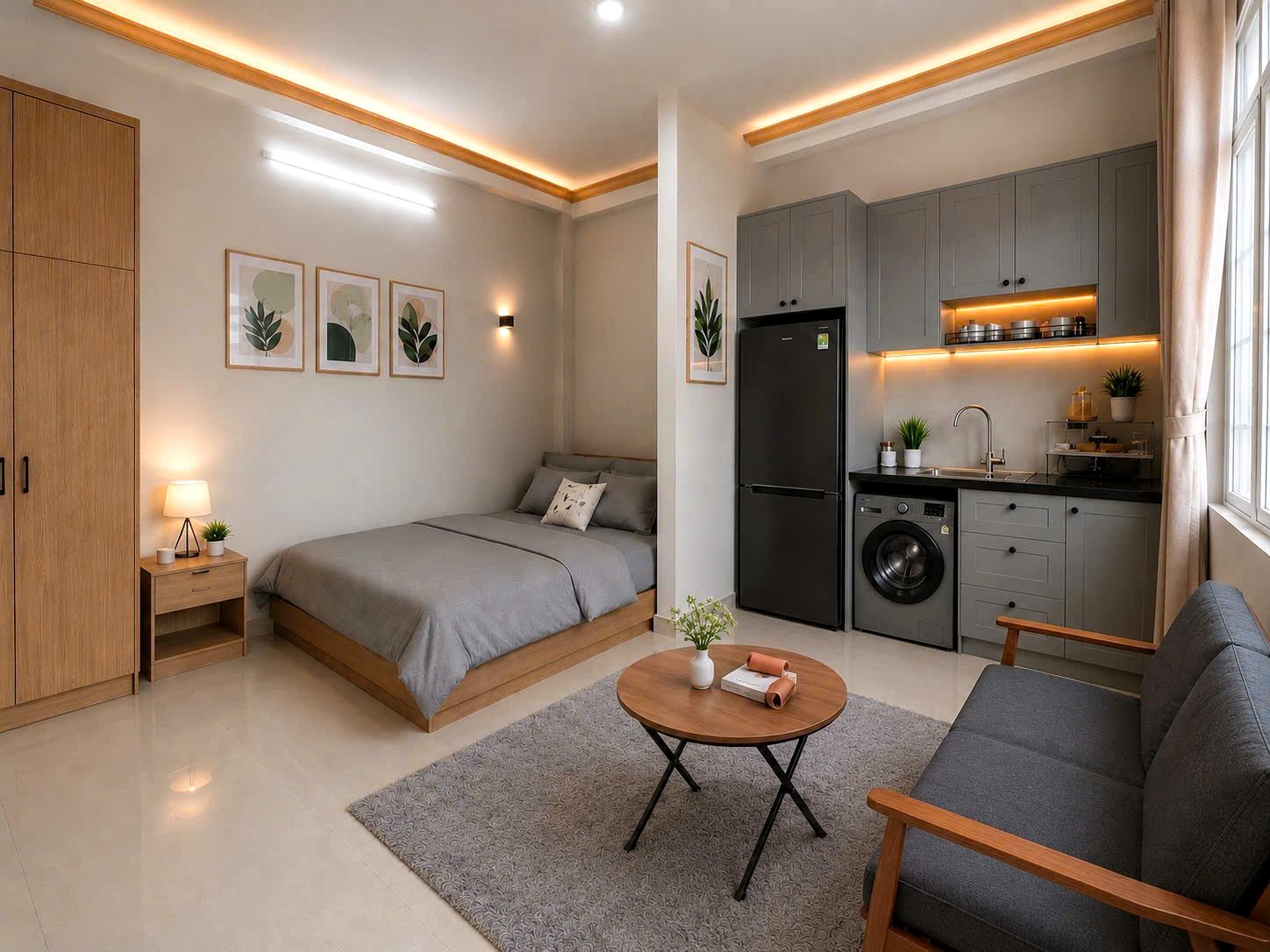 Căn hộ mini có nội thất 25m² - Bình Thạnh, TP.HCM