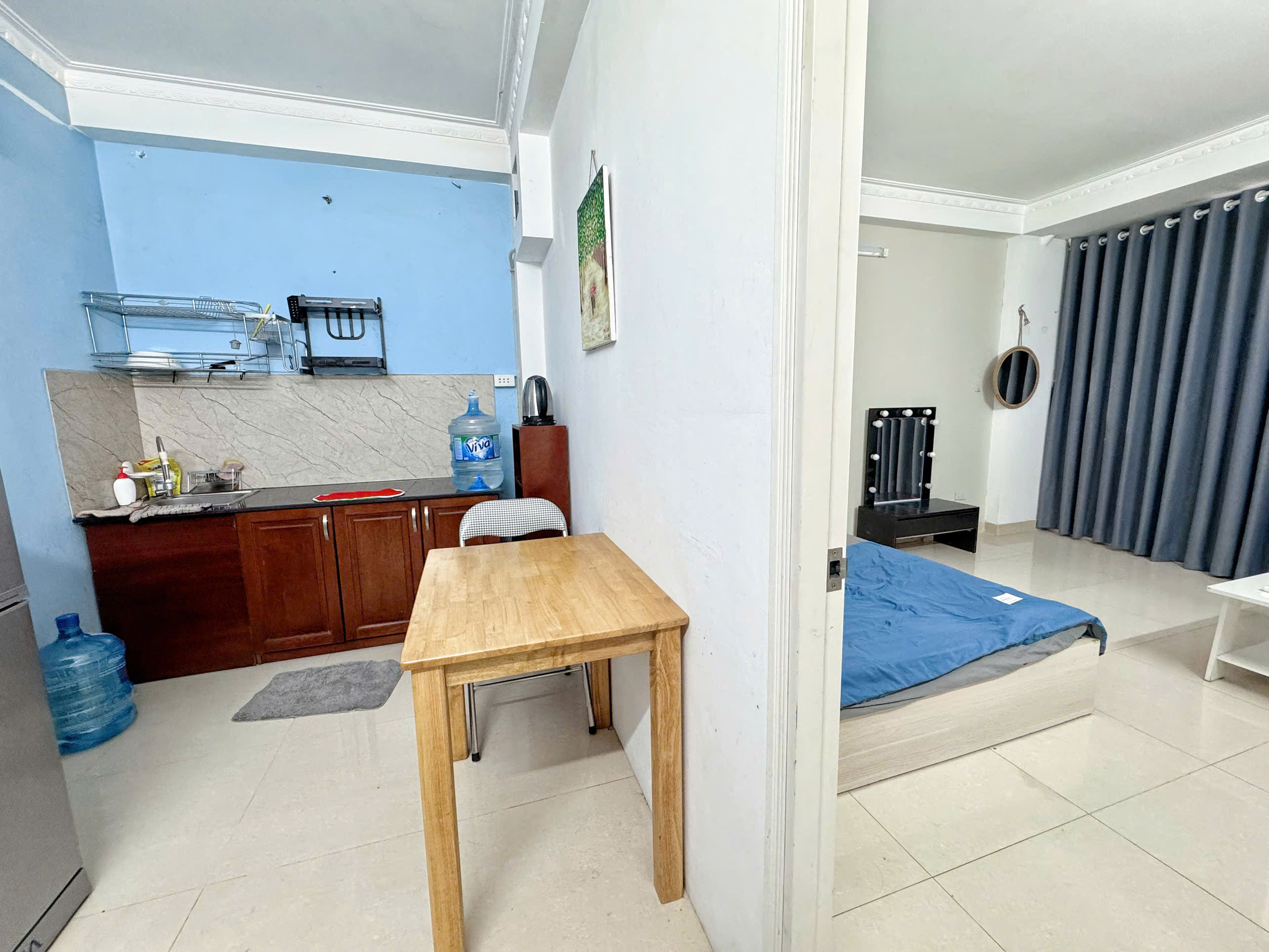 Phòng trọ có nội thất 30m² - Quận 1, TP.HCM