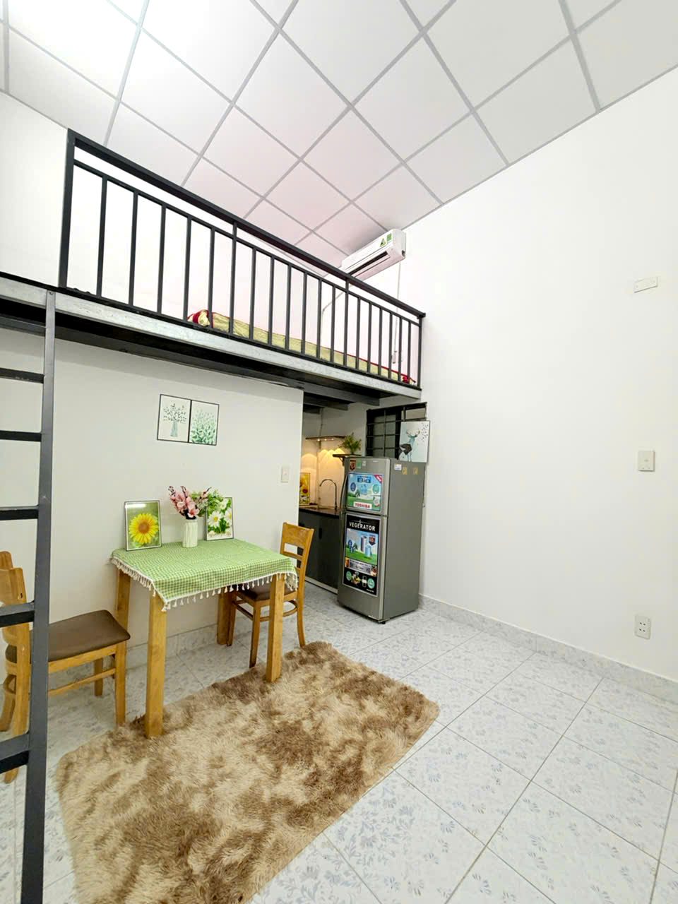 Phòng trọ có nội thất 25m² - Tân Bình, TP.HCM