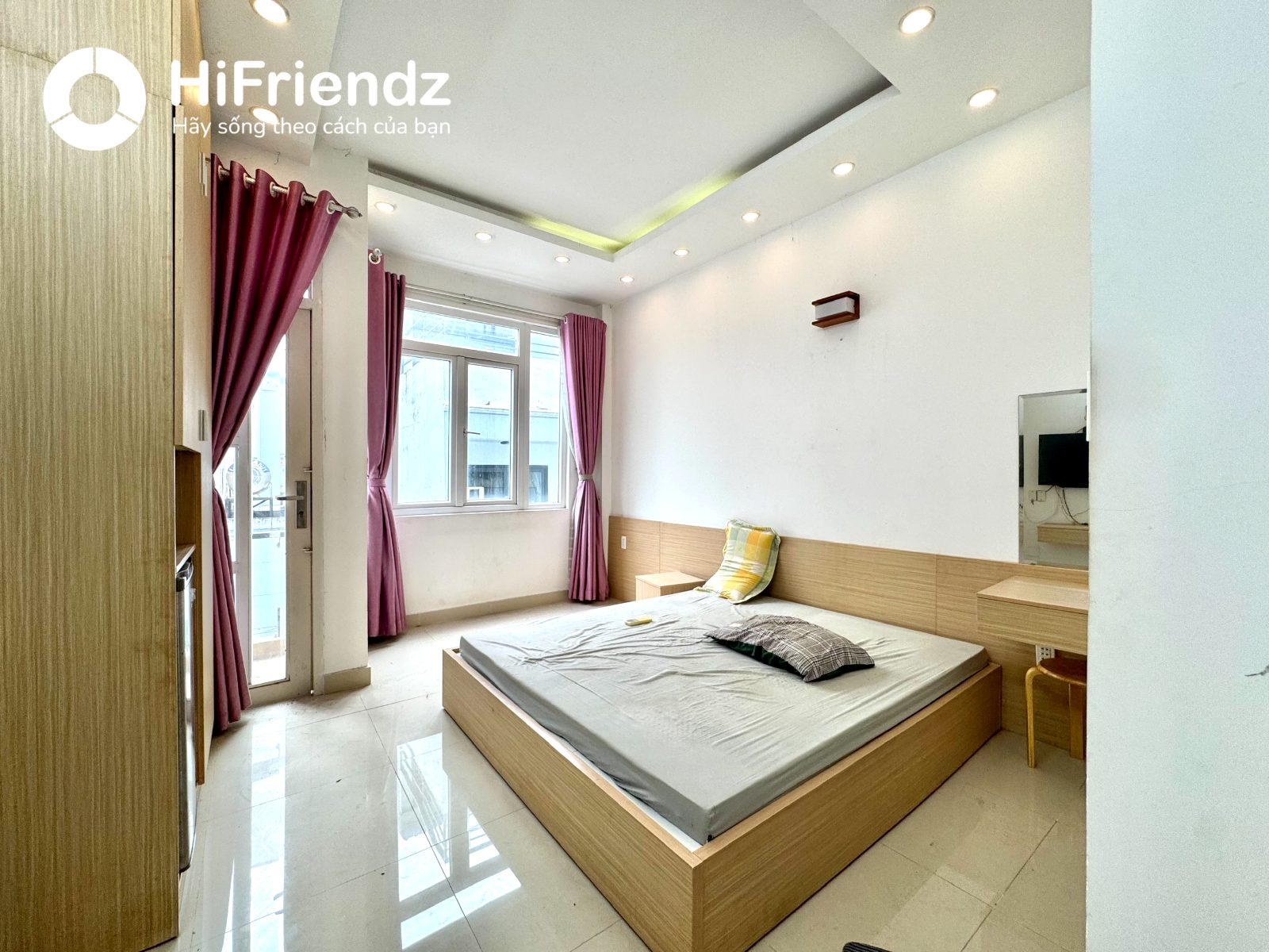 Căn hộ mini có nội thất 25m² - Quận 1, TP.HCM