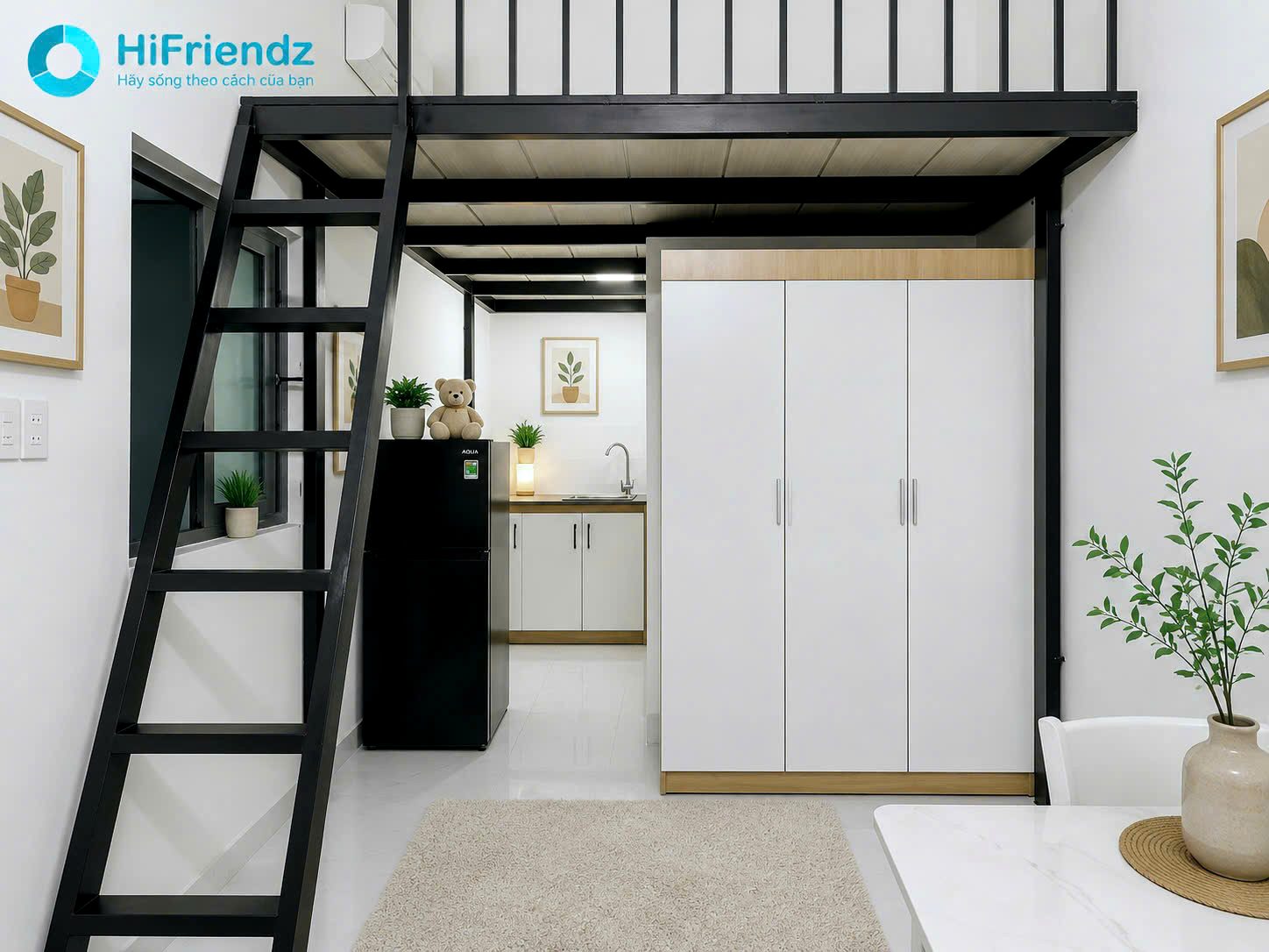 Phòng trọ có nội thất 22m² - Bình Thạnh, TP.HCM