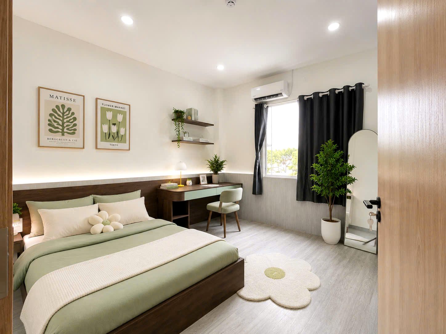 Phòng trọ có nội thất 25m² - Quận 5, TP.HCM