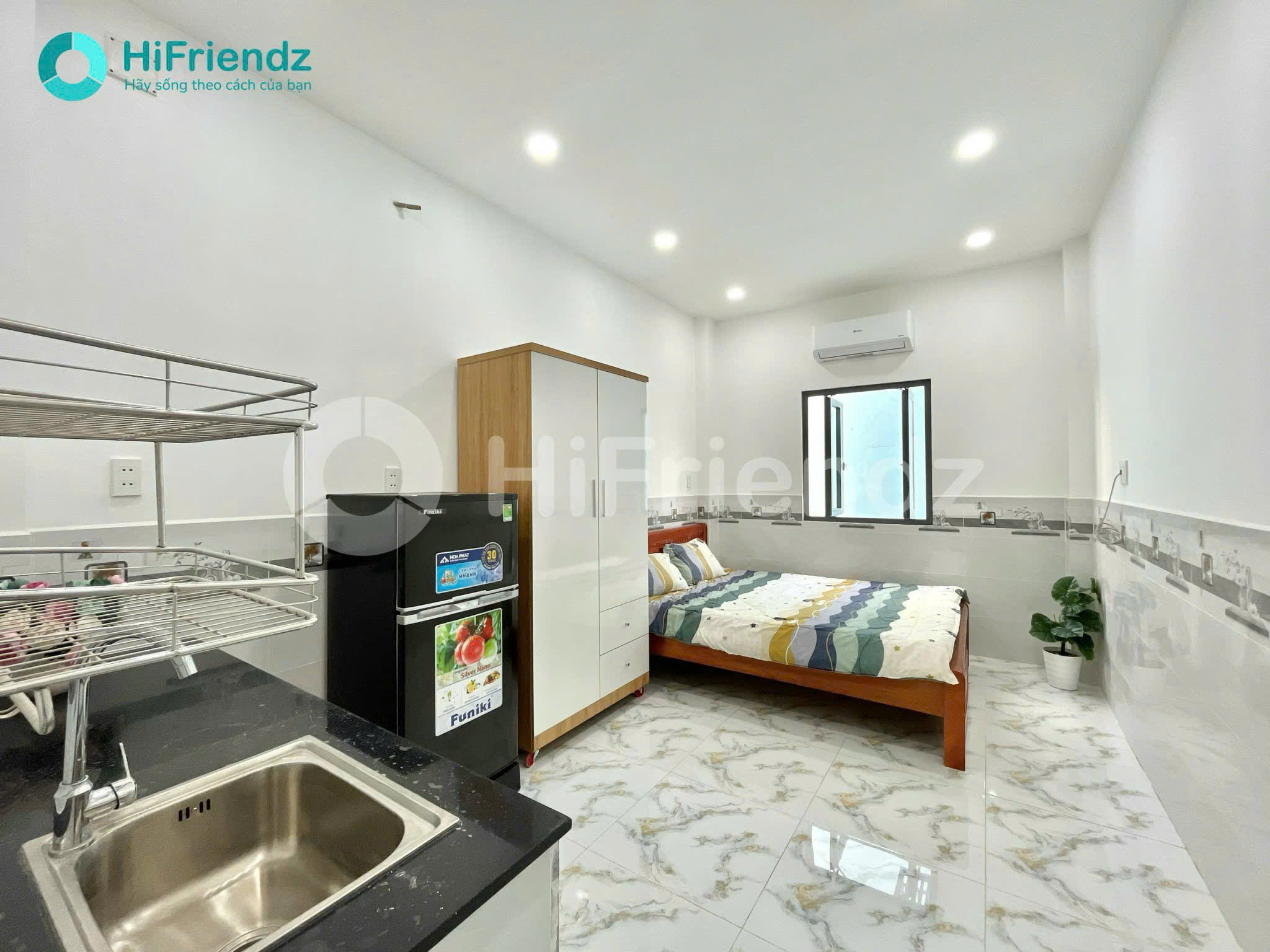 Phòng trọ có nội thất 25m² - Gò Vấp, TP.HCM