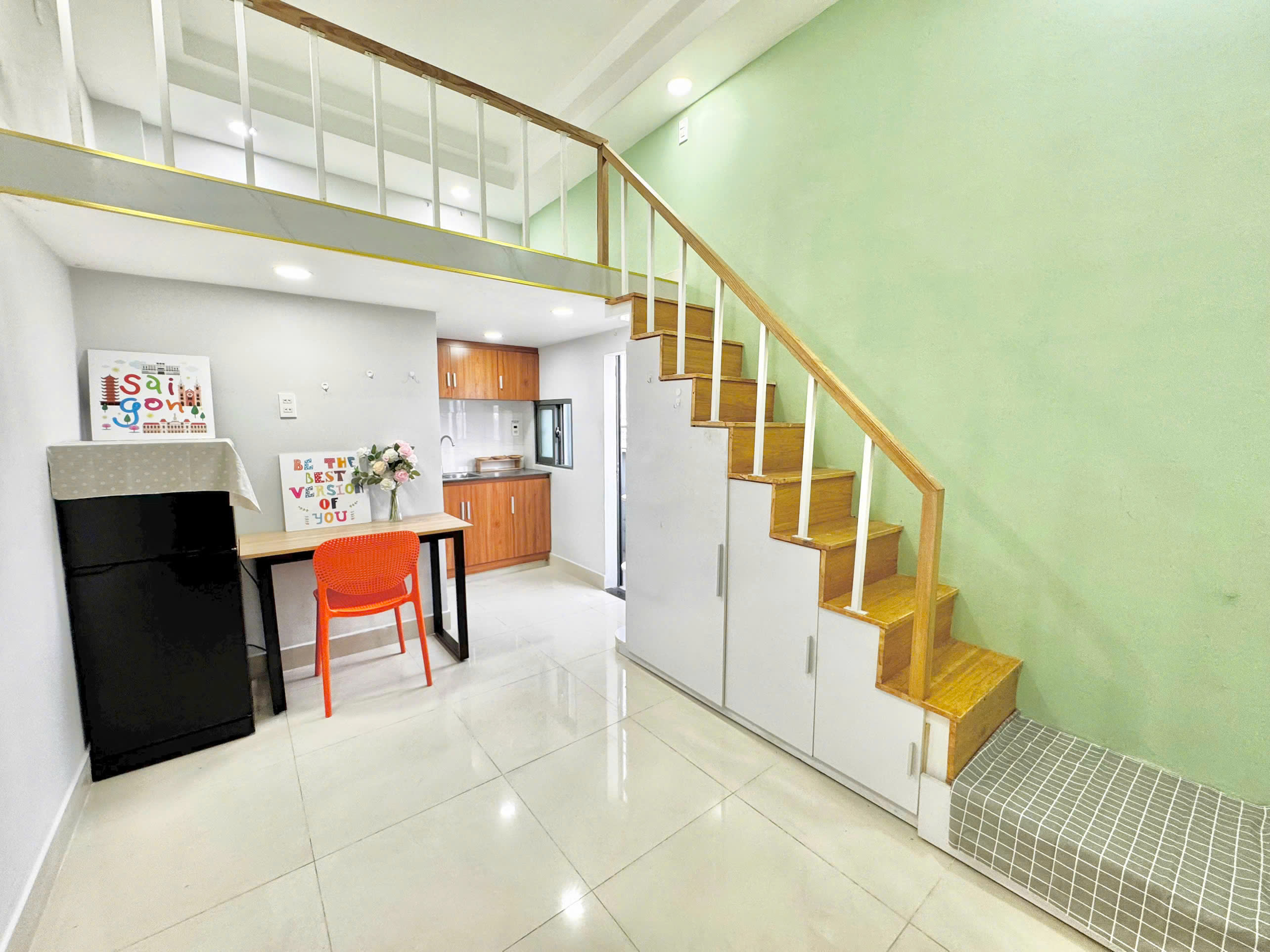 Phòng trọ có nội thất 28m² - Bình Thạnh, TP.HCM