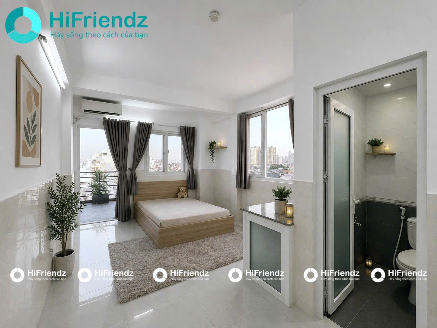 Căn hộ mini có nội thất 28m² - Bình Thạnh, TP.HCM