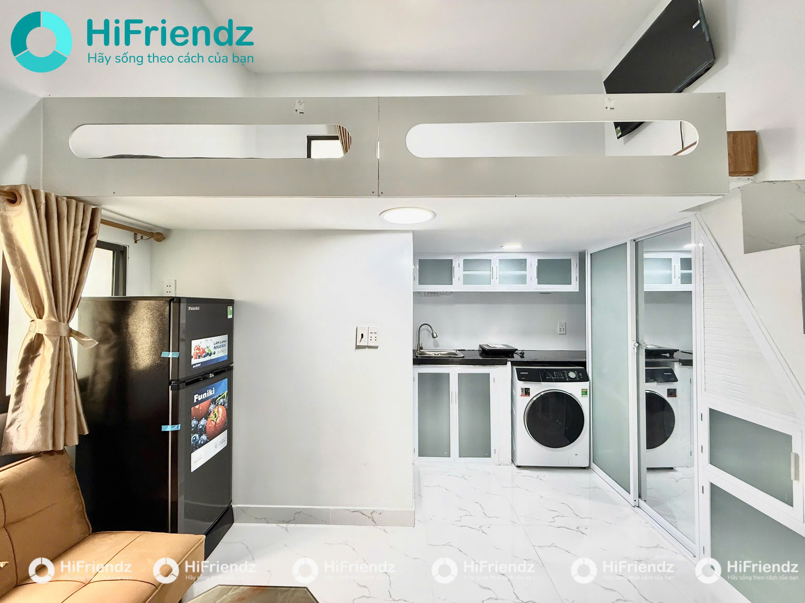 Phòng trọ có nội thất 25m² - Tân Bình, TP.HCM